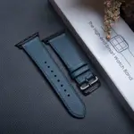 APPLE WATCH 皮革錶帶 - 藍色鴨頸瀉皮革