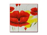 Floral Geuine oil painting, flowers in pot, size 90x120cmstretched on 40mm timbe