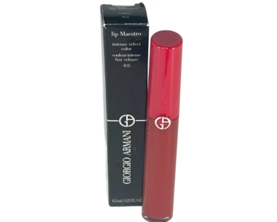 Giorgio Armani Lip Maestro Intense Velvet Color 0.22oz/6.5ml ~405 sultan, NIB