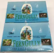 1992 Dart Fern Gully The Last Rainforest Trading Card Box x 2 boxes (48x2)