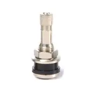 4 CHROME METAL BOLT IN VALVE STEMS .453 & .625 VALVE HOLES 1.5" LONG