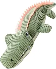 Plush Toys for Dogs,Dog Stuffed Animals Chew Toy - Soft Crocodile Stuffed Animal Teething Chew Pet Supplies for Puppy & Large Doggy