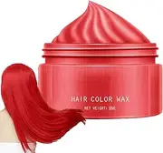 Temporary Hair Color Wax | Color Hair Cream Temporary Dye | Temporary Silver Gray Hair Color Wax for Men, Adults, All Ages, Friends, Beautician, Hairdresser