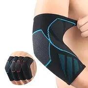 1PC Elbow Compression Sleeve,,Tennis Elbow Braces for Tendonitis and Arm Supports golfer elbow support for women men, weightlifting