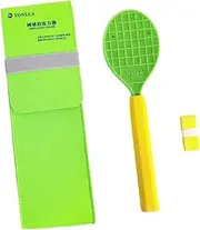 Tennis Racket Sweet Spot Trainer,Swing Practice with Storage Bag Tennis Spoon Racket for Club,Adults,Player,Batting,Beginner