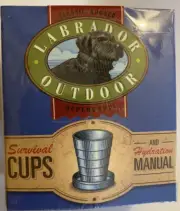Labrador Outdoor Survival Cups & Hydration Manual Kit Sealed New Novelty Gift