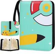 Blissora Trading Card Binder, Trading Card Folder with 400/900 Pockets, Card Sleeves Album for Soccer, Sports, Game, Business, Photos, TCG (Green 1, 900 Pockets)