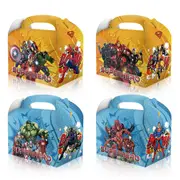 12PC Avengers Lolly Loot Box Bag Candy Favour Box Party Supplies Decorations