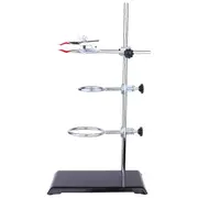 Metalware Equipment Kit Including Stand and Clamp, Perfect for Lab Applications Multi 40.00X21.00X13.50CM