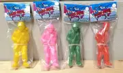 (4) Dare-Devil Parachute Parachuting Army Man NIP New Toy Unpunched Vintage Lot