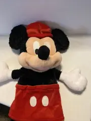 Rare NEW Disney Parks Mickey Mouse Plush Golf Club Driver Iron Cover Red Hat NWT