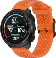 [Lamshaw] Compatible with SUUNTO OCEAN bands, 20mm, 22mm Silicone band with Metal Buckle Compatible with SUUNTO OCEAN, RACE, RACE S, VERTICAL, 9 PEAK, 9 PEAK PRO, 5 Peak, 3 Smartwatch