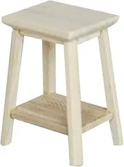TOYANDONA 1:12 Scale Miniature High Stand for Dolls House DIY Realistic Simulation Furniture