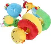 Abaodam Stretch & Spiral Activity Toy Hanging Car Toy Baby Toys Newborn Toys with Ringing Bell Kid Baby Cot Pram Hanging Rattles Spiral Stroller