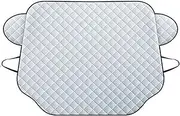 Compatible with Audi A3 8L 8P A4 B6 B7 B8 A6 C5 C6 4F RS3 Q3 Q7 TT 8L 8V S3 Car Front Windshield Sunshades Anti-Snow Cover Ice Frost Guard