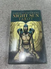 Night Sun Tarot Mini by Fabio Listbani. Full 78 Card Pocket Deck