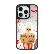 iPhone 16 Pro Mirror Case MagSafe Compatible Modern Lady