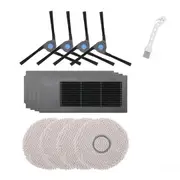 For Deebot X2/X2 Omni/X2 Pro Robot Vacuum Accessories Roller Main Side Brush Hepa Filter Mop Cloth Spare Parts