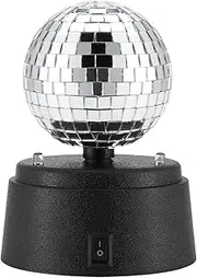 Disco Ball Light - Party Disco Ball Light, Batterad Mirror Disco Ball | Disco Ball Lights Small Battered Operated Disco Ball Party Mirror Disco Ball Portable Stage Lights Wedding Disco Ba