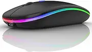 LED Bluetooth Mouse for Laptop iPad MacBook pro Wireless Mouse for Laptop MacBook Air Mac Chromebook