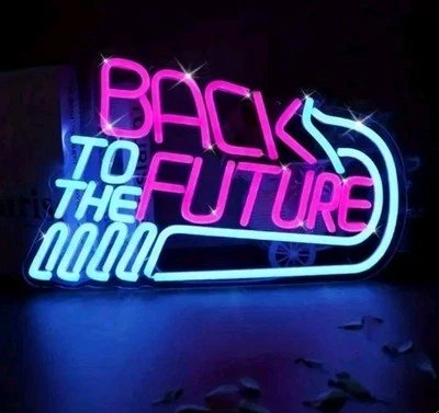 Back To The Future Neon Light USB Marty Mcfly