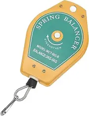 Spring Balancer, 3 to 5Kg Load Small Multi Function Retractable Spring Balancer Strong Bearing and Safe Tool Fixtures Holder Hanging with Safety Device for Assembly Lines
