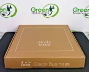 New Sealed Cisco CBS350-24P-4G 24-Port Gigabit Ethernet 4x10G SFP+ Switch