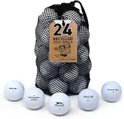 Second Chance Golf Lakeballs, Mixed Distance Golf Balls, Recycled Grade A White, Used Golf Balls for All Golfers
