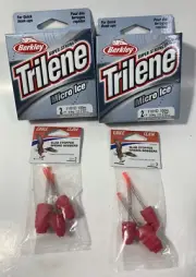 Berkley Trilene Micro Ice Fishing Line - 2 lb - Clear Steel - Eagle Claw Spring