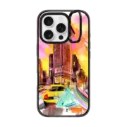 iPhone 16 Pro Impact Ring Stand Case MagSafe Compatible New York Minute