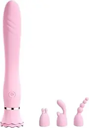Silent Vibrating Vibrator Detachable Cup Removable G-spot 10 Vibration Dual Motors Realistic Penis Vibrator Sex Toys Women