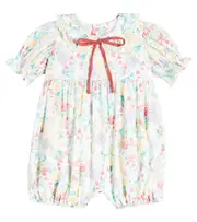[La Coqueta] La Coqueta Baby Eloisa printed cotton playsuit M 6 multicoloured