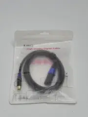 XLR Male to RCA Male Interconnect Audio Cable 5FT New Sealed Free Shipping