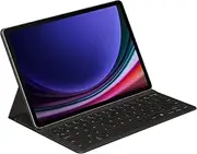 [Samsung] Book Cover Keyboard Case with Backlit Keyboard for Galaxy Tab S9 | S9 FE - Black