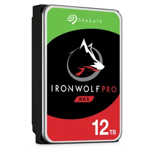 希捷那嘶狼Pro Seagate IronWolf Pro 12TB NAS專用硬碟 (ST12000NE0008)