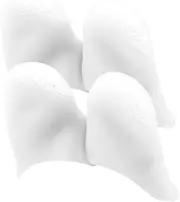 LRXIYODE 2Pairs Wear Resistant Silicone Toe Protectors Elastic Toe Guards for Comfortable Fit Breathable Toe Accessories for Relief and Shoe