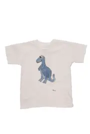 Blue Dinosaur Tee--HEM DinoB