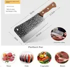 Butcher Knife Hand Forged Boning Knives, Fillet Meat Cleaver Knives Kitchen Chef
