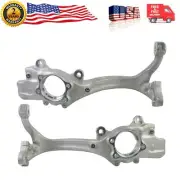 2x Front Steering Knuckle for 2005-11 Audi A6 C6 Quattro 4.2L V8, 07-11 S6 5.2L (for: Audi)