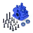 GPM Racing Aluminum 7075 Front Bulkhead Blue for Losi 1:10 Lasernut U4 Tenacity