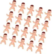 Yardwe 200pcs Mini Plastic Models for Showers Fun Party Decorations Vivid Adornments for Cake Decor Games for Celebrations Non Deformable