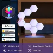 LifeSmart Wifi Smart LED RGB Intelligent Light Homekit APP Control 8 Panels Gift
