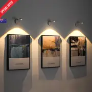 Wireless LED Picture Light w/ Motion Sensor Rechargeable Art Spotlight Lamp