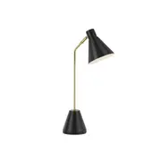 Ambi Black Desk Reading Lamp with USB Port
