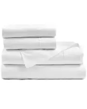 Lush Decor Farmhouse Milo Solid Silver-Infused Antimicrobial Sheet