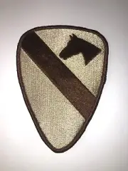 1st Cavalry Division Desert Brown & Tan U.S. Army Patch