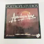 New Sealed Apocalypse Now Laserdiscs 1979 Zoetrope Studios Extended Play 1981
