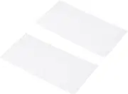 uxcell Down Jacket Repair Patch 4" x 8", 2 Pack Self Adhesive Nylon Fabric Patch for Tent Clothes Outdoor Camping Gear, White