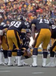 Quarterback Terry Bradshaw Of The Pittsburgh Steelers Nfl 1977 OLD PHOTO 6