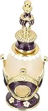 ZUNOXAZ Decorative Perfume Essential Oil Sub Bottle with Crown Design Elegant Aroma Dispenser for Girlfriend Travel Friendly Leakproof Container